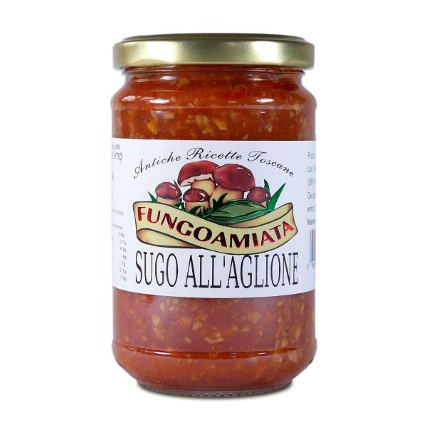 Tomatensauce mit Knoblauch